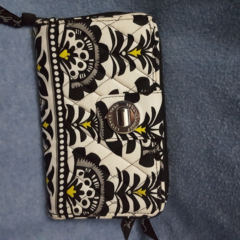 Vera Bradley turn lock wallet